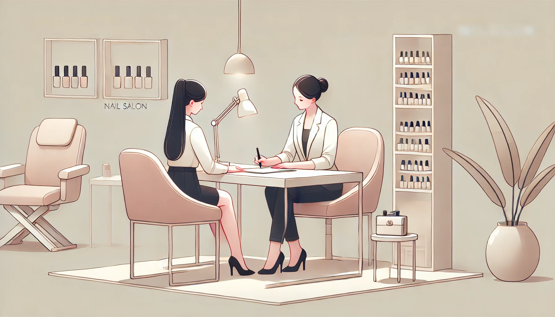 ネイルサロン経営にカルテは必須？